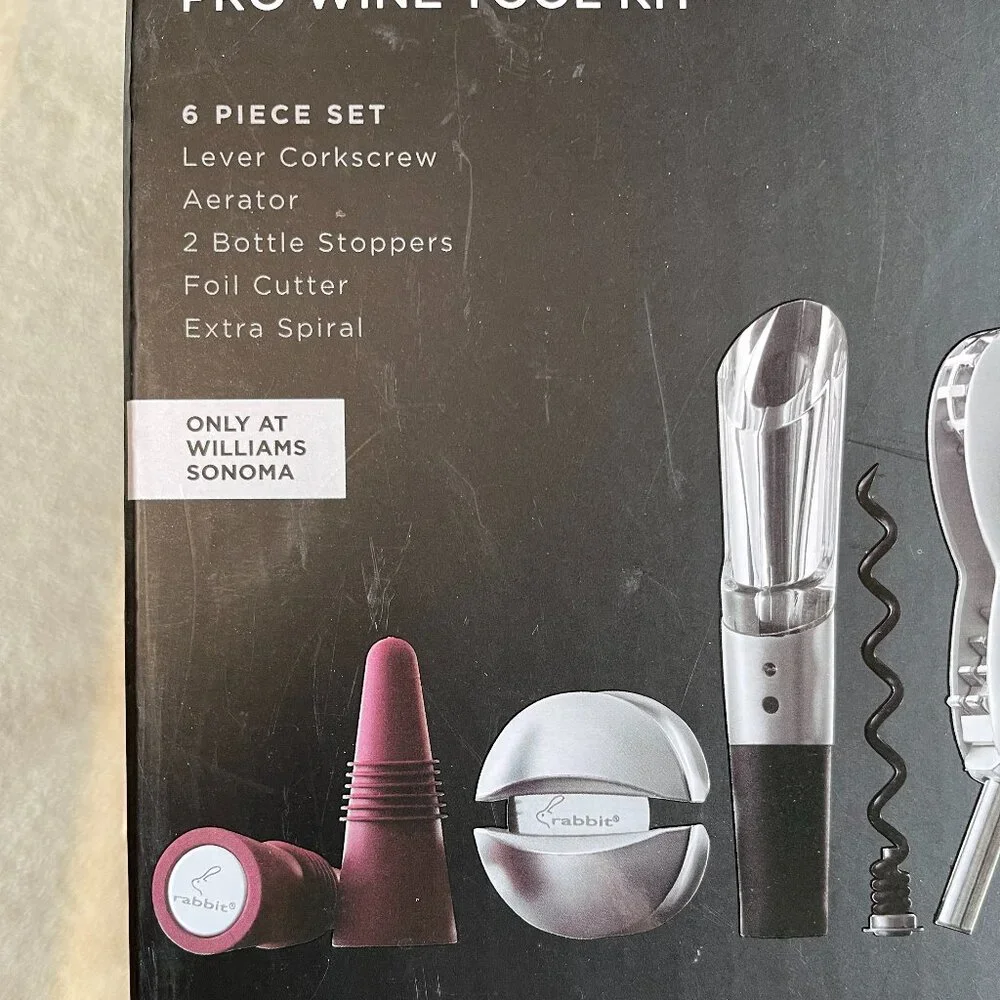 Wine Tool Kit - NIB from William Sonoma‎ (6 pieces)